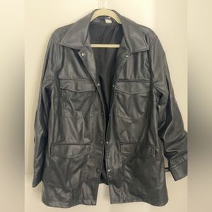 Pleather H&M Jacket